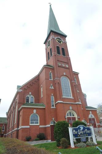 Our Lady of Peace Church in Turners Falls will host a free concert called “Cry Out For Peace!” on Sunday, May 19.