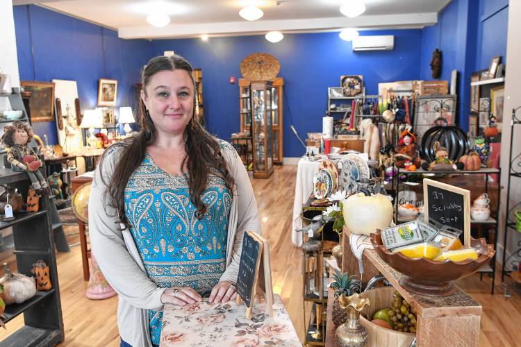 Danielle Marie has opened Sweet Phoenix antiques pop-up on Avenue A in Turners Falls. The shop is open Wednesday through Sunday from 11 a.m. to 5 p.m.