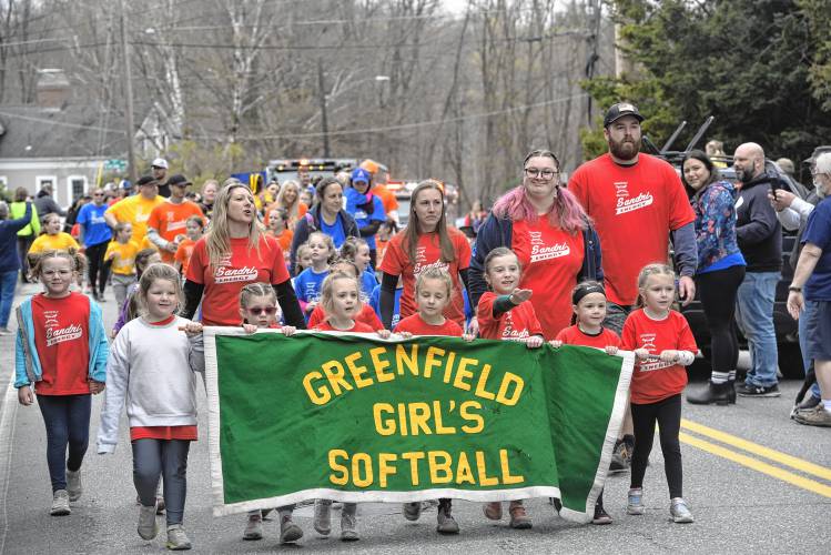The Greenfield Girls Softball League kicks off its season with a parade on Saturday, with players making their way to Murphy Park on Leyden Road in Greenfield for the Opening Day ceremony.   