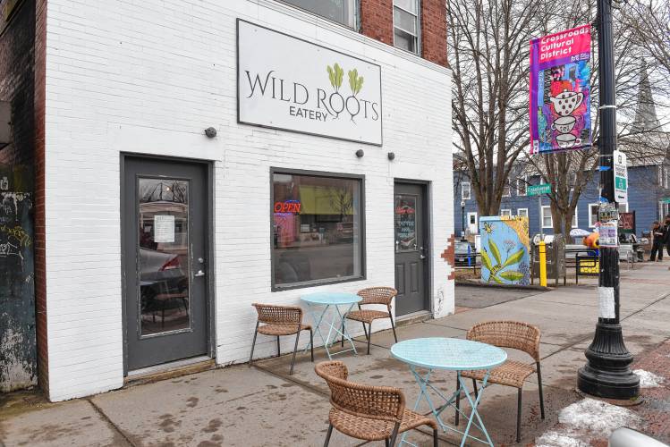 Wild Roots Eatery at 201 Main St. in Greenfield.