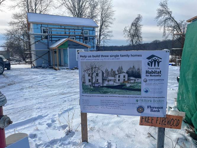 Greenfield Cooperative Bank has announced a $10,000 sponsorship of Habitat for Humanity’s Victoria Bismark Farm project. This initiative will see the construction of three single-family homes on Burts Pit Road in Northampton, pictured.