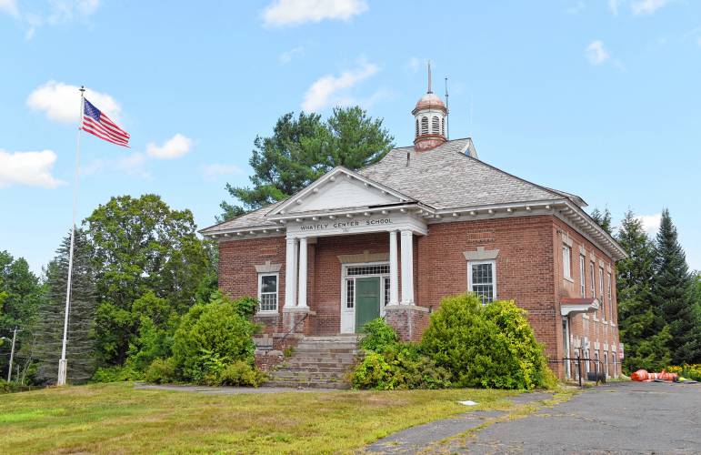 Having received two responses to a request for proposals for the sale of the Whately Center School, members of the Center School Visioning Committee are asking for more time to come up with an idea to retain the historic building on Chestnut Plain Road, pictured.