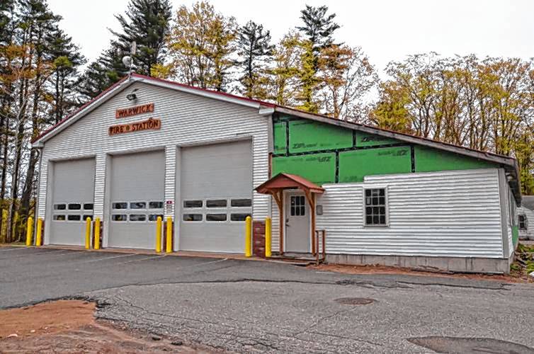 The Warwick Fire Station on Orange Road continues to be under construction.