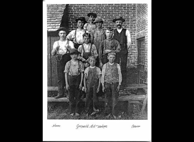 Griswoldville Manufacturing Co. workers.
