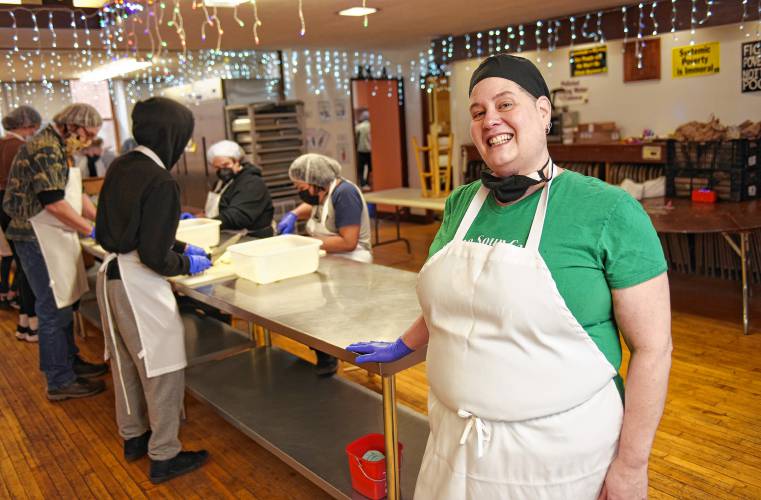 Kirsten Levitt is the driving force behind Stone Soup Cafe in Greenfield. 