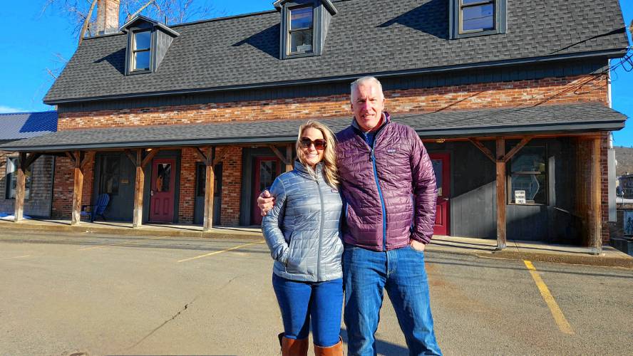 Attorneys Lina Alexandra Hogan and Kevin Parsons hope to attract new businesses to Shelburne Falls with their newly refinished offices for rent.