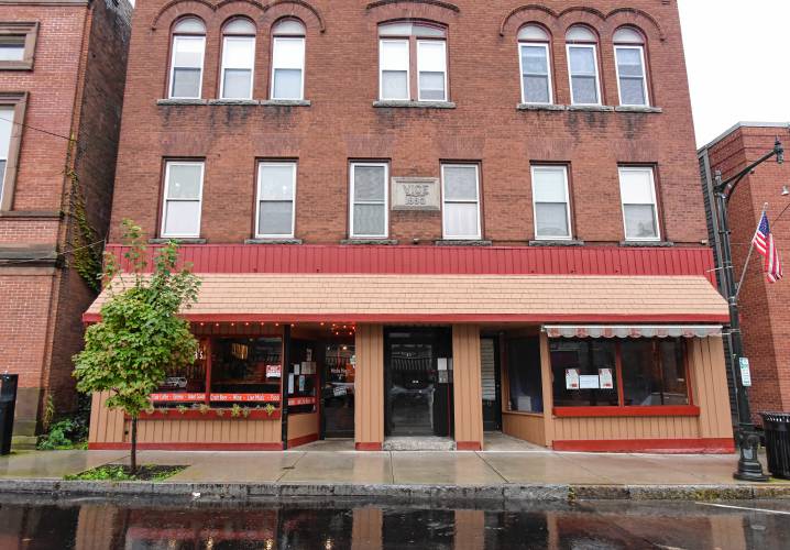 Mocha Maya’s, on the left, is more than doubling its space by expanding into the space on the right on Bridge Street in Shelburne Falls.