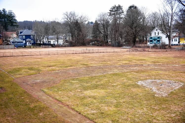 Muzzey Field on Hayden Street, with Spear Field located past the outfield, in Orange. Athol-Orange Chuck Stone Baseball/Softball has decided to renovate Spear Field, which has not been used for organized play in 10 to 15 years, for softball players in time for opening day on May 4.