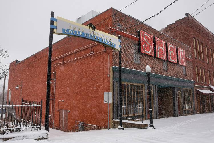 A 3,200-square-foot mural is expected to be painted on the east exterior wall of the Shea Theater Arts Center on Avenue A in Turners Falls.