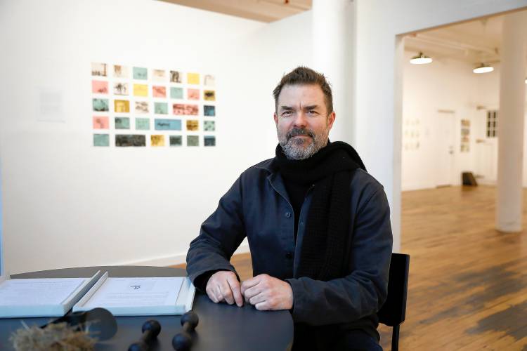 PULP Gallery owner Dean Brown says the idea behind “Northeast Deconstructions” is to give viewers “a peak behind the curtain” when it comes to artists’ creative process.