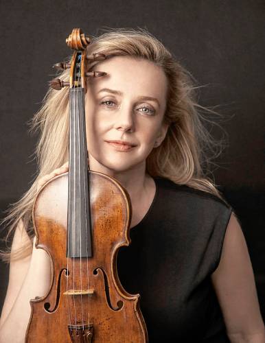 On Saturday, Sept. 30, at the West Whately Chapel, highly revered Ukranian violinist, Solomiya Ivakhiv, will play solo violin pieces by J.S. Bach at a benefit concert for Ukrainian musicians. The event is hosted by Watermelon Wednesdays.