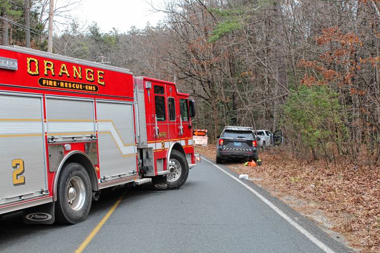 Emergency personnel were investigating a crash on Tully Road in Orange on Thursday morning.