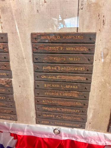After some detective work, a California man named Jim Gillio learned this World War II memorial originated in Wendell. He plans to restore it and send it back to the town for free.