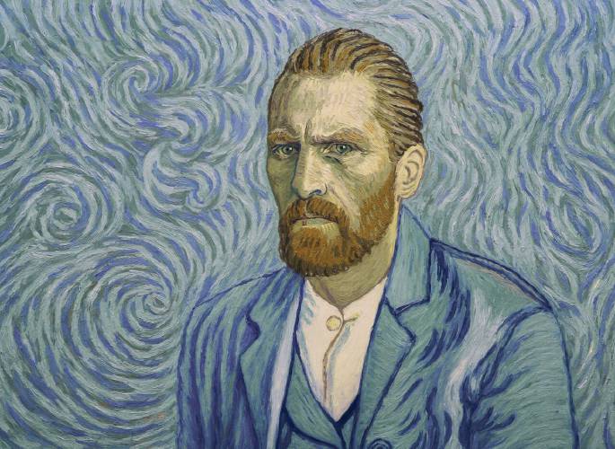 Scenes from the feature-length oil-painted, animated film, “Loving Vincent,” which screens at Pothole Pictures on June 14 and 15.