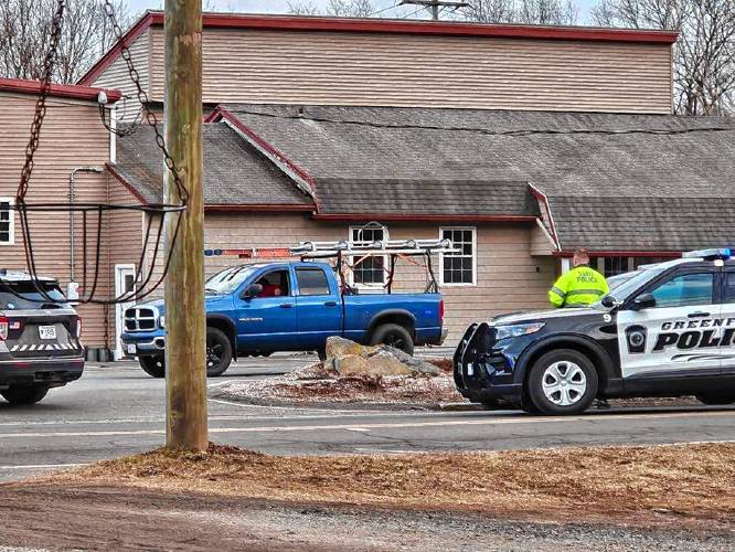 A Montague man who allegedly tried to hit a Greenfield Police cruiser on Tuesday afternoon was arrested after leading authorities on a high-speed chase to Sunderland and back. The driver of the vehicle, a blue Dodge Ram, ultimately stopped in a parking lot on Montague City Road in Greenfield.