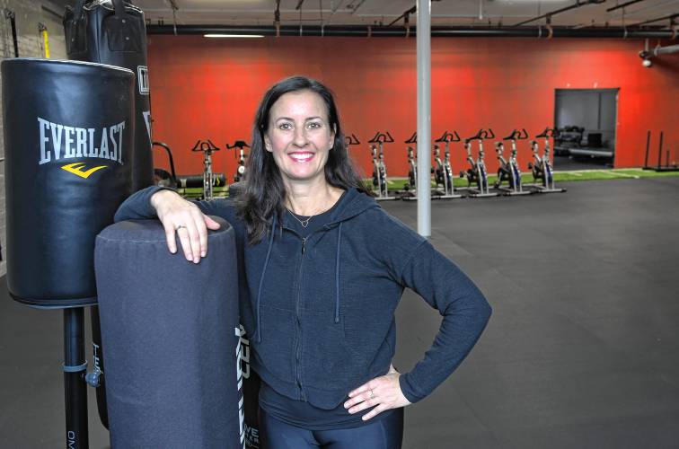 Nadya Beaudoin, co-owner of Common Ground Fitness Center at 369 Federal St. in Greenfield.