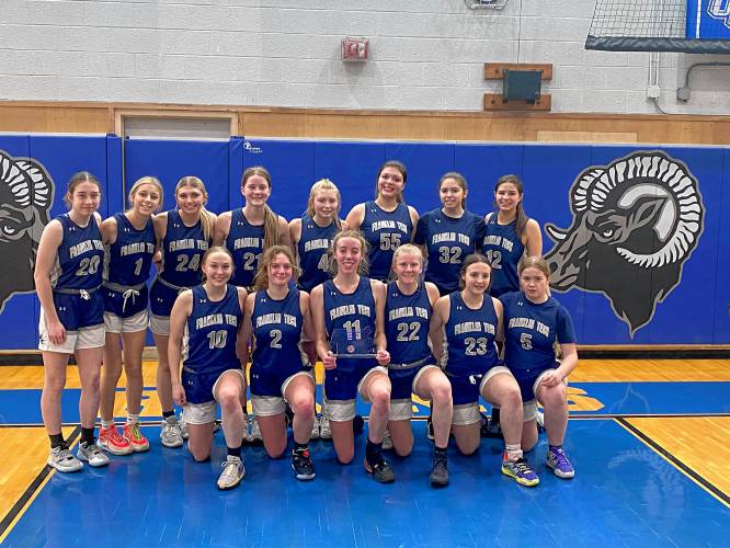 The Franklin Tech girls basketball team took down Upper Cape Cod in Sunday’s final to capture the MVADA state vocational championship in Bourne.