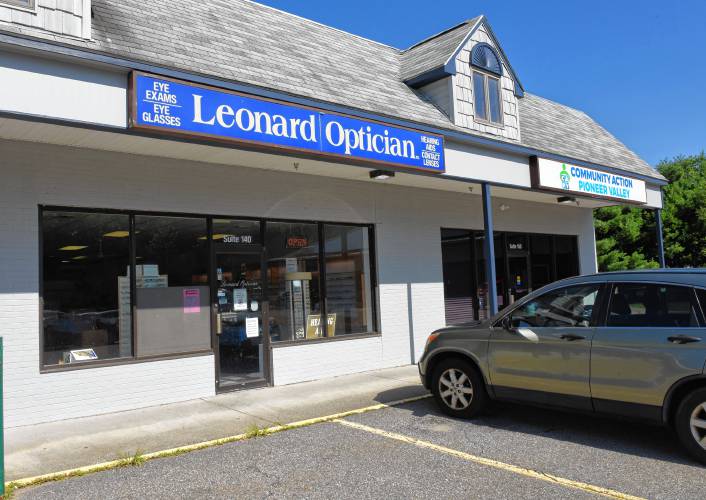 Leonard Optician at 119 New Athol Road in Orange near the Athol line.