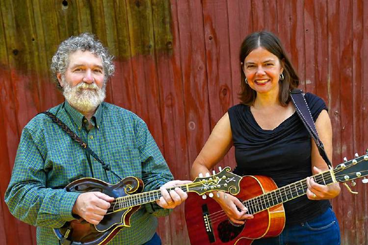 Katie Clarke and Larry LeBlanc will perform Jan. 13 at 7 p.m. at Permaculture Place at the Mill in Shelburne Falls.