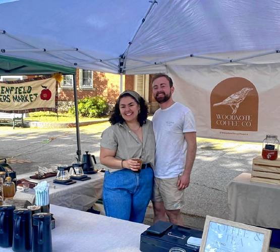 Kaihla Laurent and Jaydon Diamond of Woodnote Coffee Company use the pour-over method to provide each customer with a made-to-order cup, and also offer various tea blends and chai. They’ve gained a following in Franklin County thanks to their booth at the Greenfield Farmers Market.