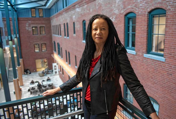 Charmaine A. Nelson, an art historian, provost professor of art history and founding director of Slavery North at UMass Amherst.