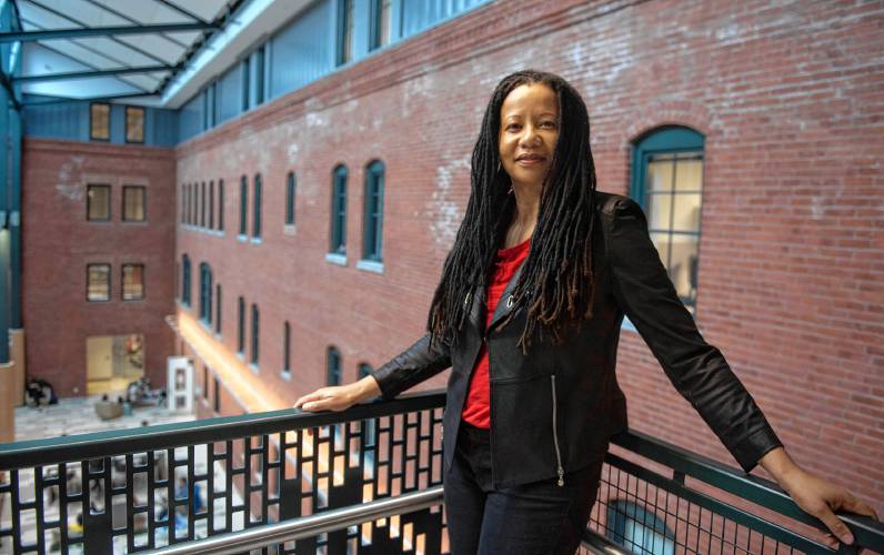 Charmaine A. Nelson, an art historian, provost professor of art history and founding director of Slavery North at the University of Massachusetts Amherst.