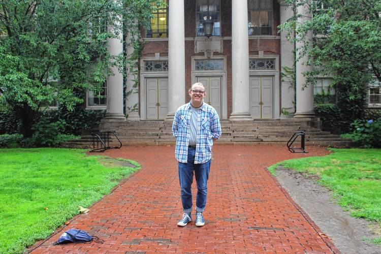 Ashfield resident Will Sussbauer had a role in “The Holdovers” film that was shot on Deerfield Academy’s campus.
