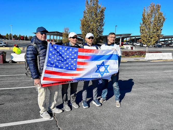 Western Massachusetts residents traveled on Monday afternoon and Tuesday morning to Washington D.C. to participate in the March for Israel organized by Jewish Federations of North America and the Conference of Presidents of Major American Jewish Organizations.