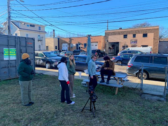 Four Rivers Charter Public School seniors have spent the last several months traveling around New England to produce “Roots of Change,” a 25-minute documentary exploring the relationship between climate change, formerly incarcerated people and green reentry programs.